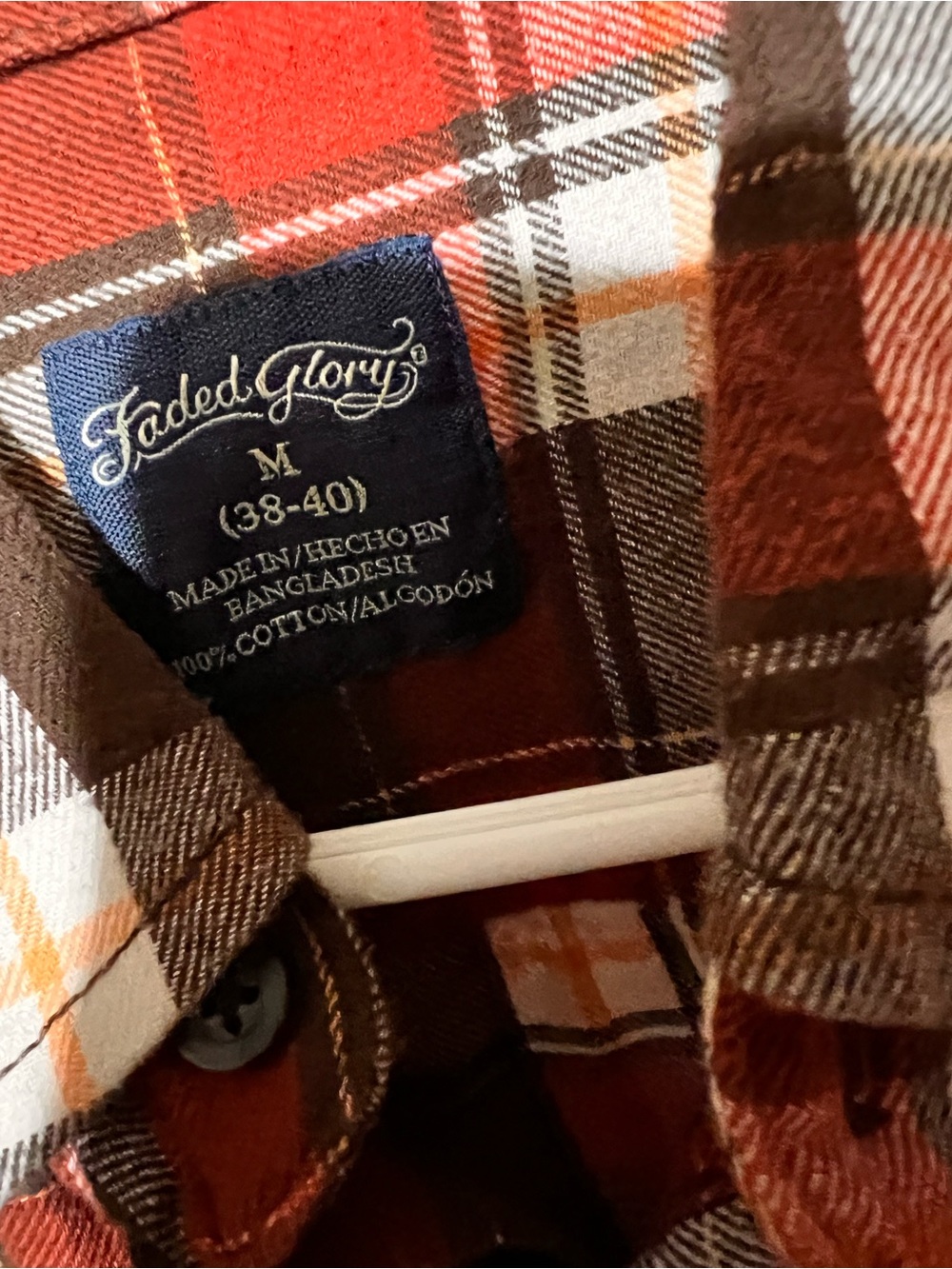 Faded Glory Flannel Shirt - Picture 3 of 3